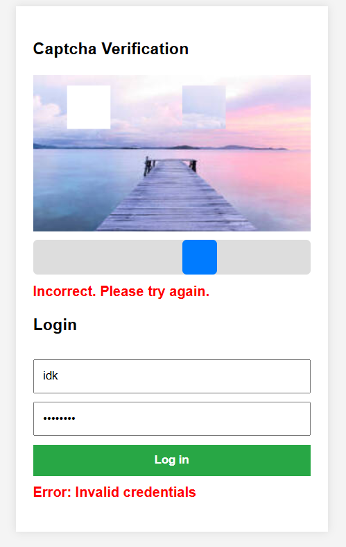 none provided