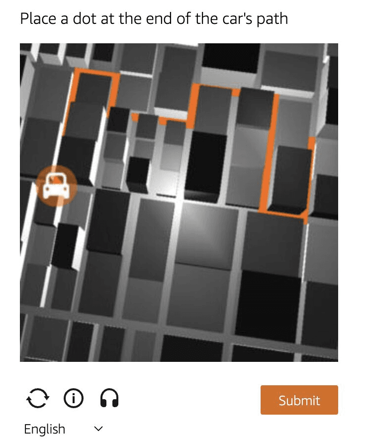 Move Element CAPTCHA