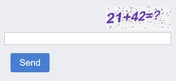 Mathematical CAPTCHA