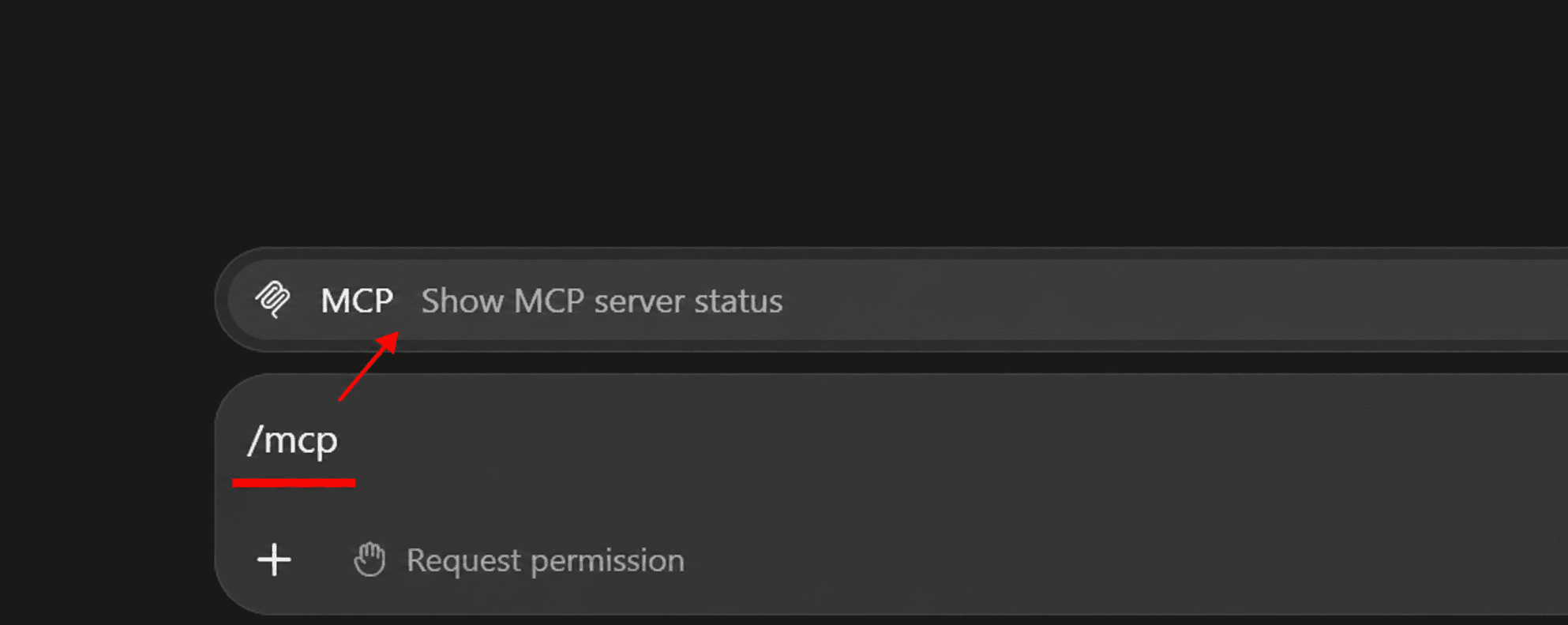 /mcp command in ChatGPT Desktop