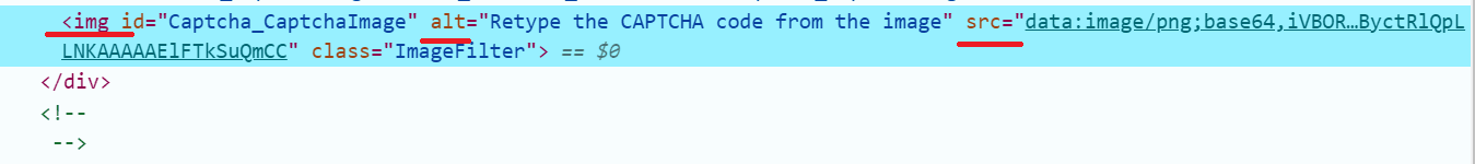 Exemplo de layout CAPTCHA