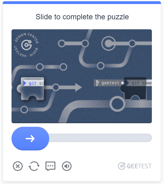 Slide CAPTCHA