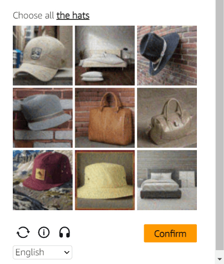 Object Selection CAPTCHA